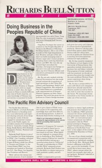 RBS Newsletter
