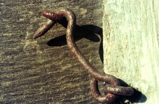 Rusty gate latch